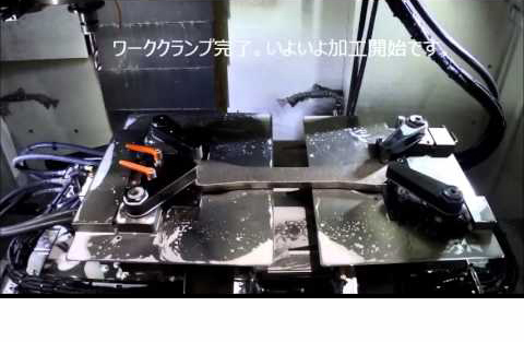 Idler link hole drilling